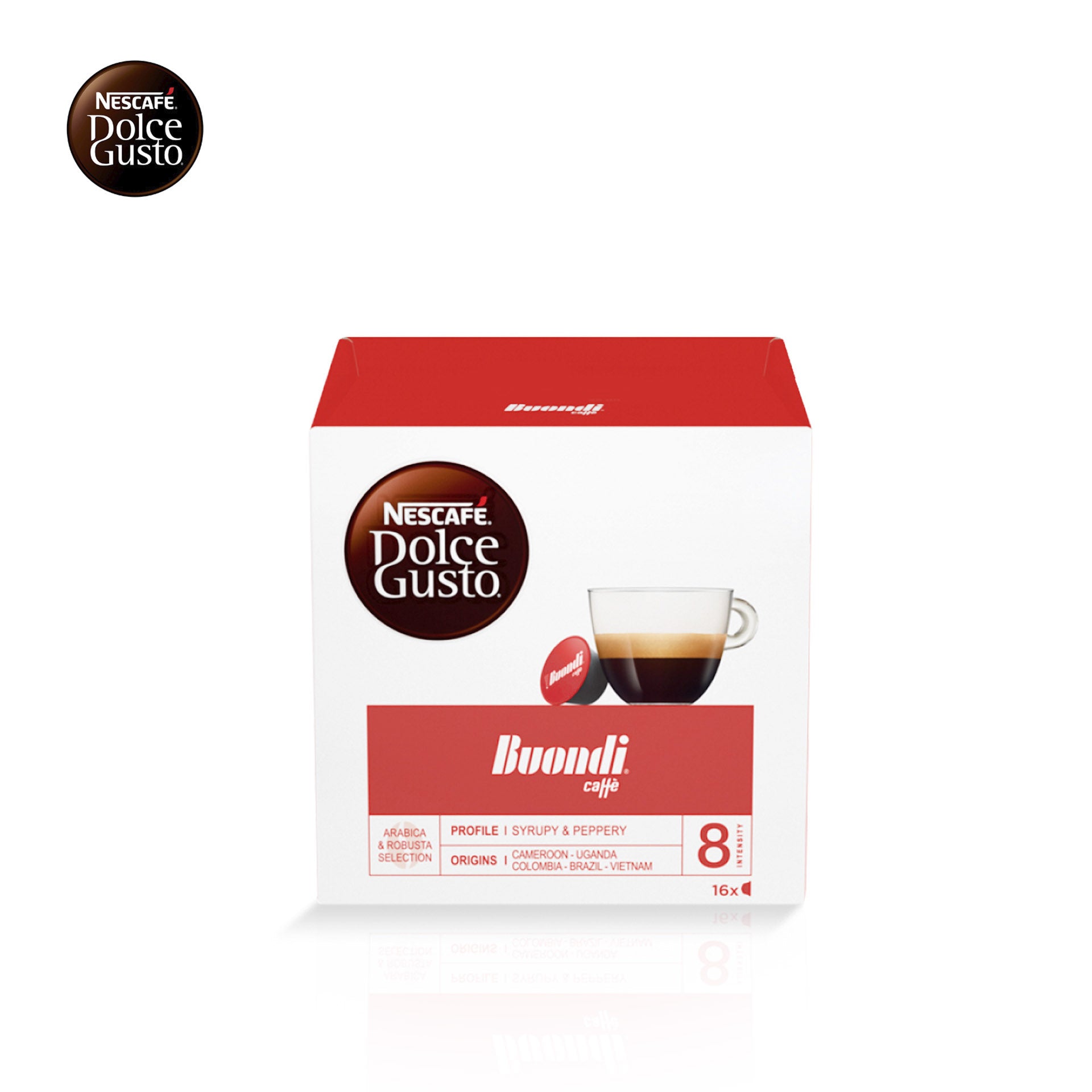 NESCAFE DOLCE GUSTO BUONDI Portuguese Coffee 48 Capsules
