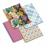 Ambar Caderno Espiral Capa Dura A4 80f 100g Teen Moonflower Quadriculado