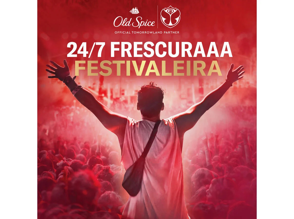 Old Spice RockStar Tomorrowland Set con desodorante en barra + gel de ducha + neceser