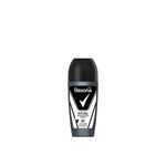 Rexona Men Roll-On Invisible Black + White Clothes 50 ml — embalagem