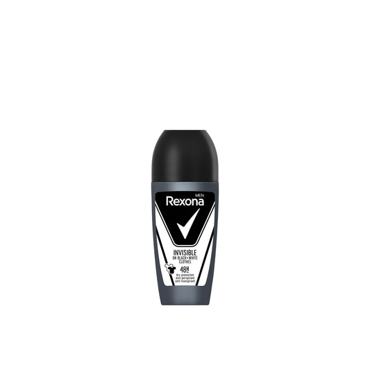 Rexona Men Roll-On Invisible Black + White Clothes 50 ml