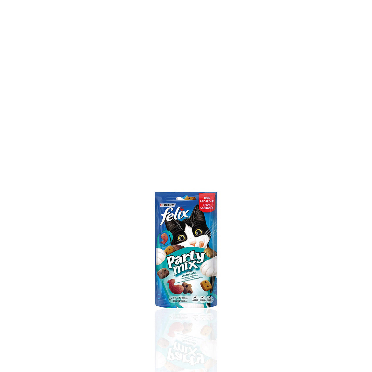 Purina Felix Snack para Gato Party Mix Ocean Mix 60 gr