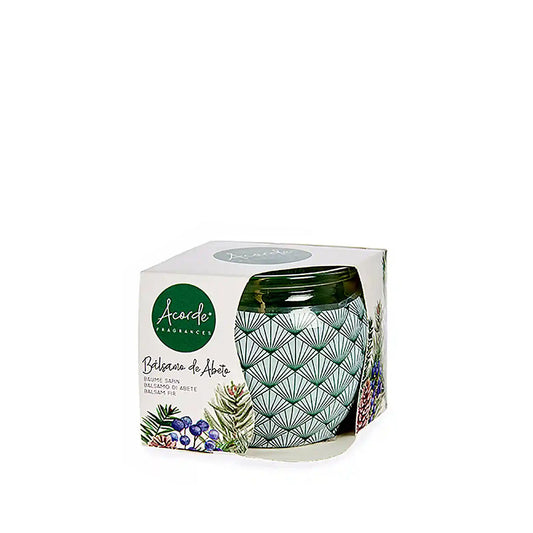 Acorde Vela Perfumada Vidro Bálsamo de Abeto