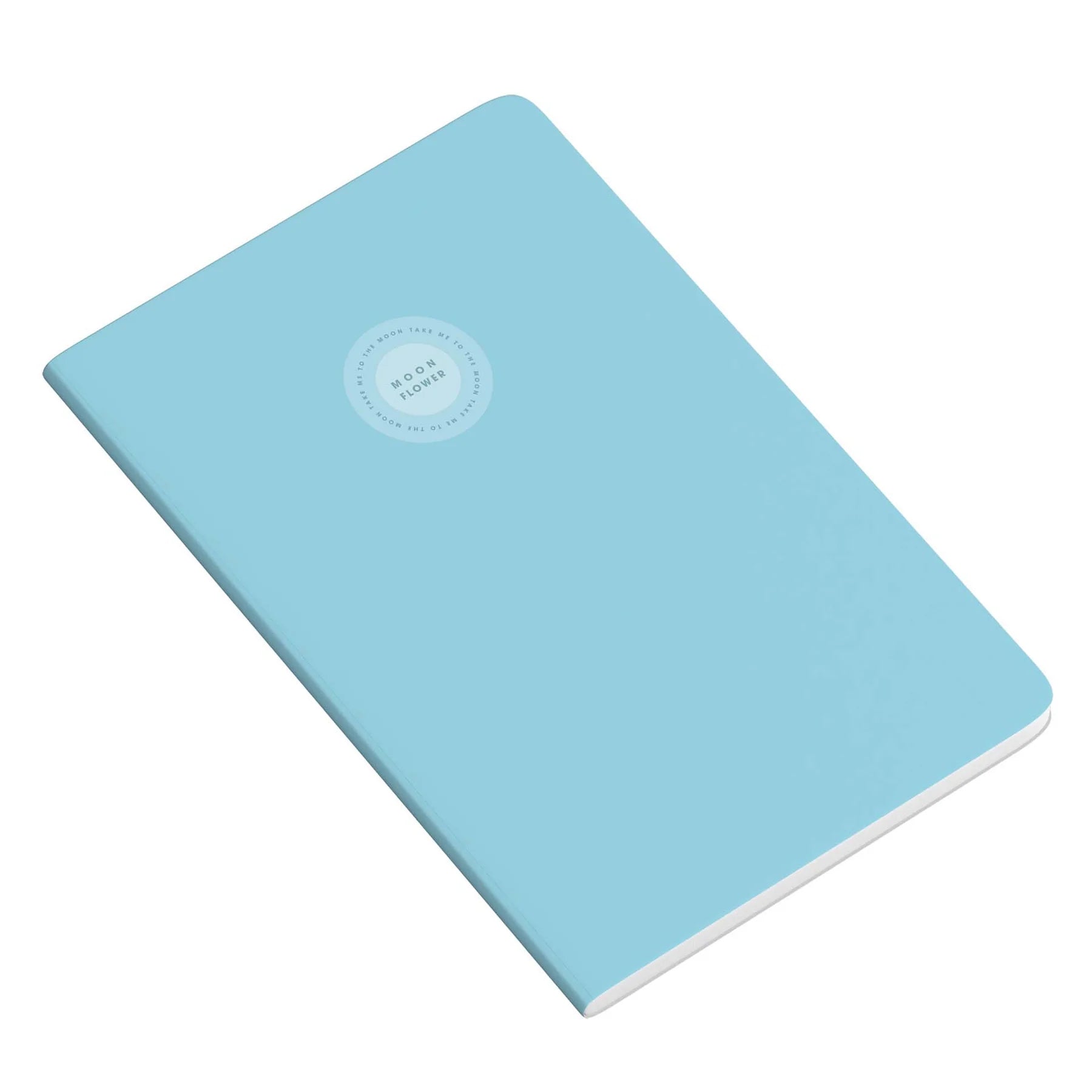Ambar Caderno Agrafado PP A4 48F 90G Campus Moonflower Quadriculado