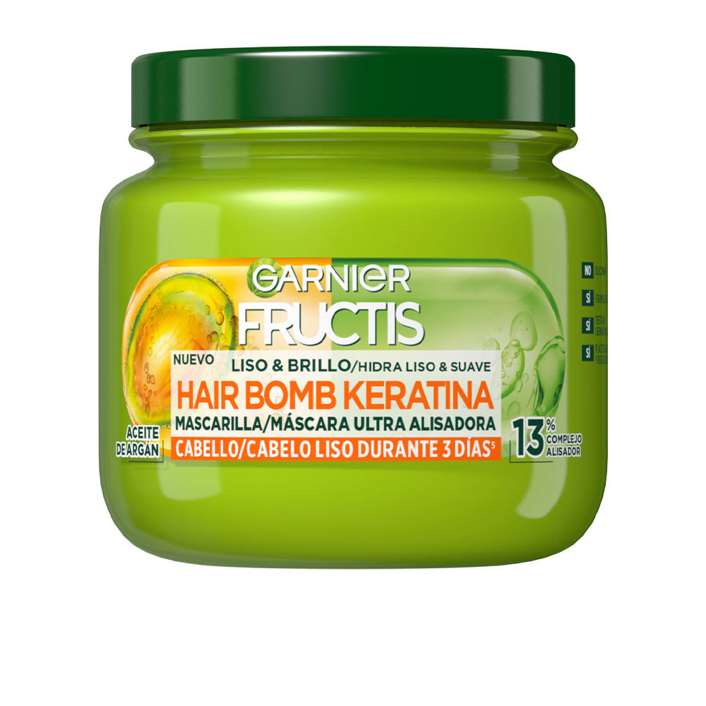 Garnier Fructis hidra liso 72h máscara 300 ml