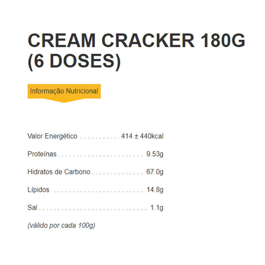 Vieira Cream Cracker Doses 6 x 30 gr (180 gr)