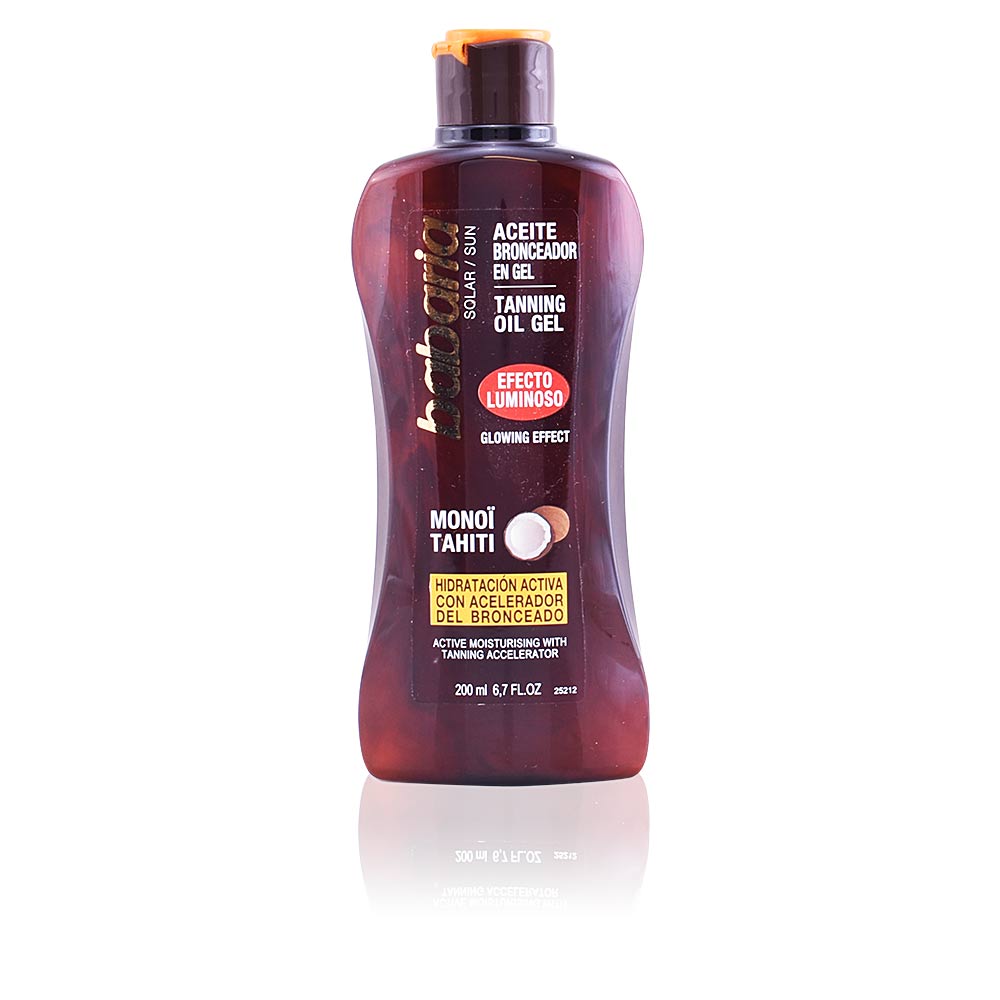 Babaria Solar aceite luminoso bronceador spf0 200 ml