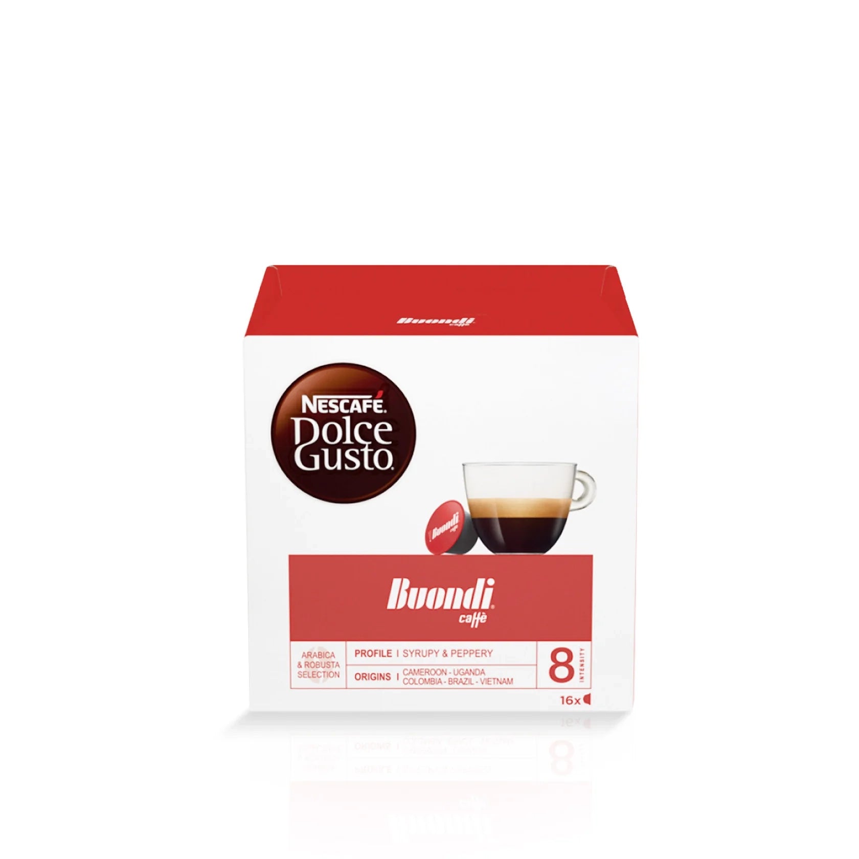 Nescafé Dolce Gusto Espresso Buondi (Int.8) 16 cápsulas