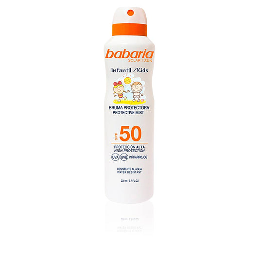 Babaria Solar infantil spf50 bruma protectora spray 200 ml