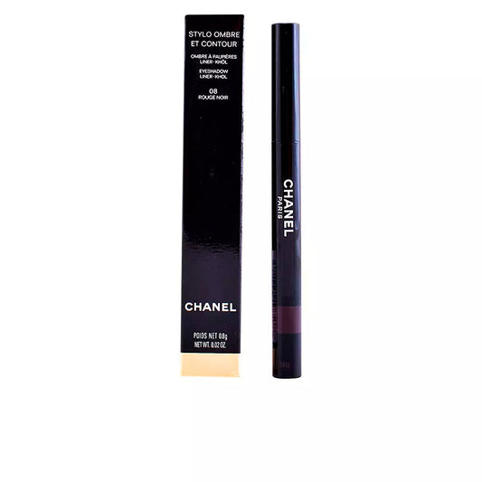 Chanel Stylo ombre et contour #08-rouge noir