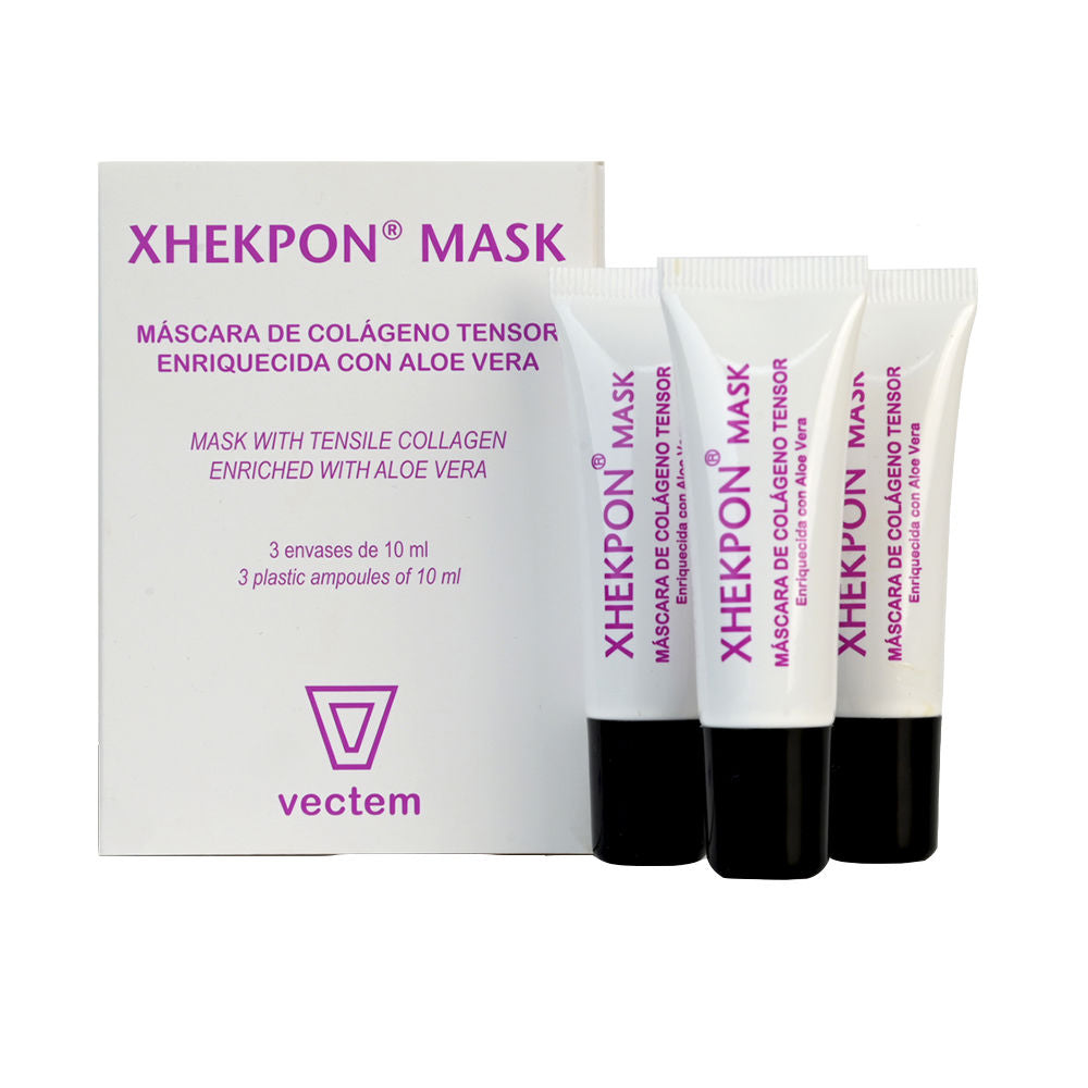 Xhekpon Máscara facial firmadora de colágeno xhekpon 3 unidades