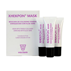 Xhekpon Máscara facial firmadora de colágeno xhekpon 3 unidades