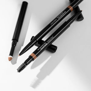 Shiseido Lápis de trio de tinta para sobrancelhas #02-taupe 0,31 gr