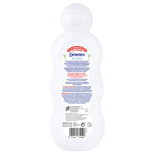 Denenes Champô-gel denenes protech para pele atópica 600 ml