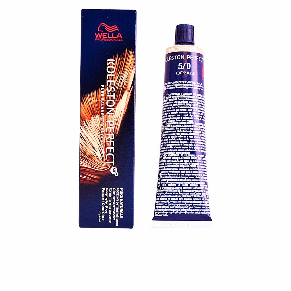 Wella Professionals Koleston perfeito me+ naturais puros 5/0 60 ml