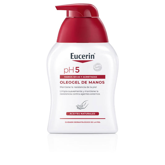 Eucerin Óleogel ph5 mãos pele seca e rachada 250 ml