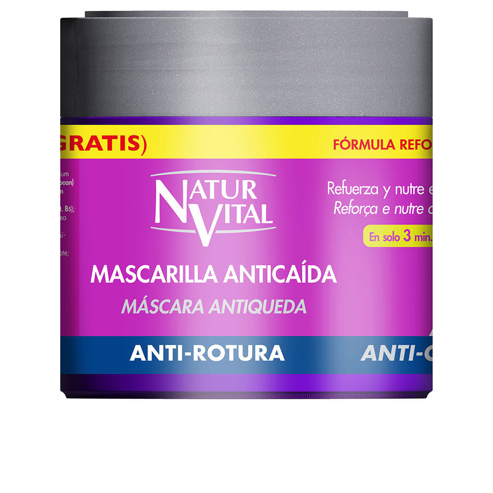 Natur Vital Máscara anti-queda tratamento capilar anti-quebra 500 ml