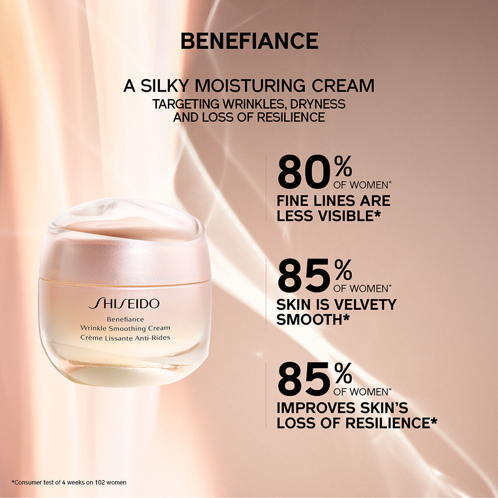 Shiseido Beneficência creme suavizante de rugas 50 ml