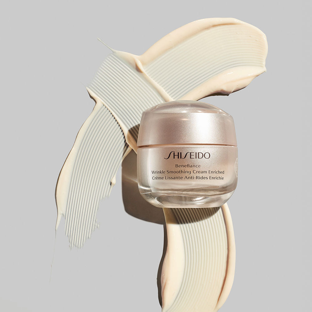 Shiseido Beneficência creme suavizante de rugas enriquecido 50 ml