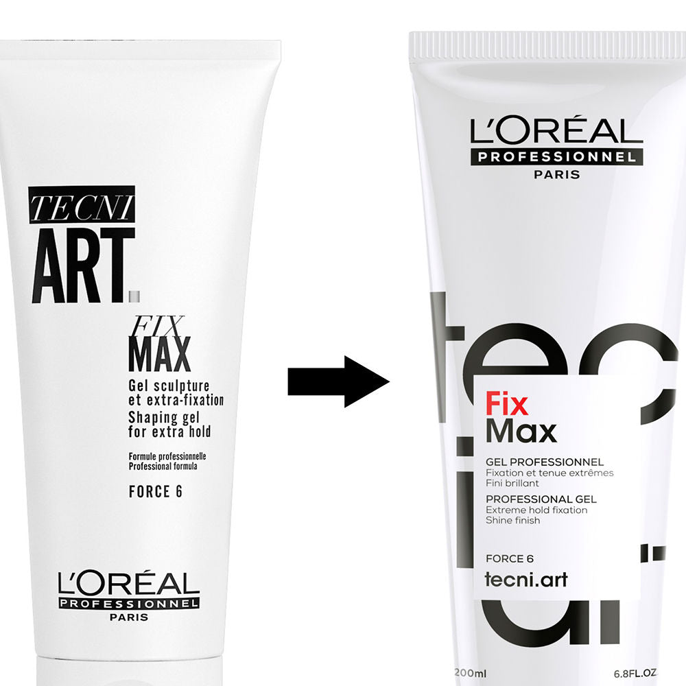 L'Oréal Professionnel Paris Tecni art fix max gel força 6 200 ml
