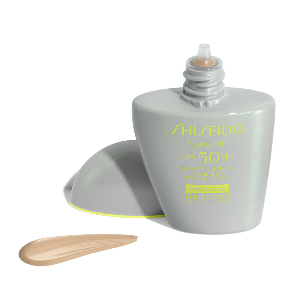 Shiseido Esportes de cuidados solares bb #médio escuro 30 ml