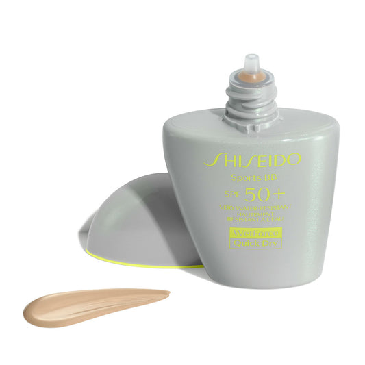 Shiseido Esportes de cuidados solares bb #médio escuro 30 ml