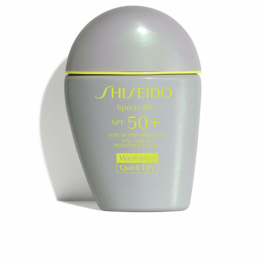 Shiseido Esportes de cuidados solares bb #médio escuro 30 ml