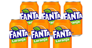 Fanta Laranja Lata 33 cl - Pack 6 x 33 cl