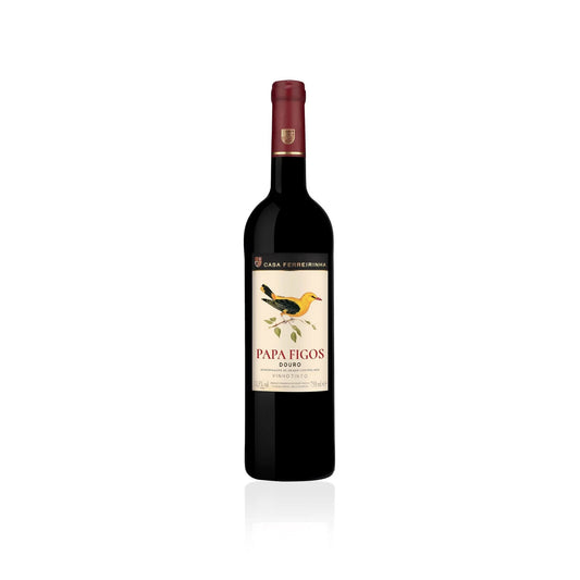 Vinho Douro Tinto Papa Figos 75 cl — embalagem
