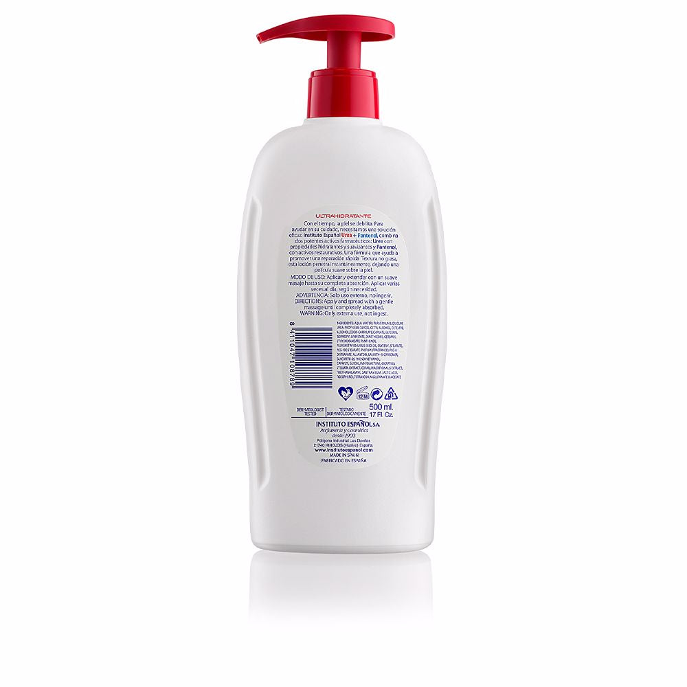 Instituto Español Loção corporal uréia 5% + pantenol 500 ml