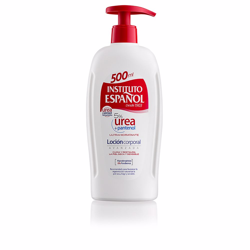 Instituto Español Loção corporal uréia 5% + pantenol 500 ml