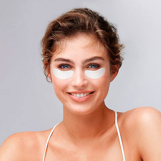 M2 Beauté Máscara híbrido segundo pele para os olhos com colágeno 7 aplicações