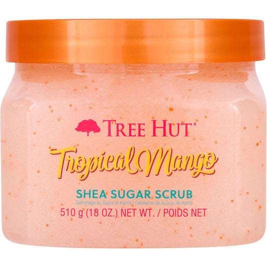 Tree Hut Esfoliante corporal de açúcar com aroma de manga tropical 510g