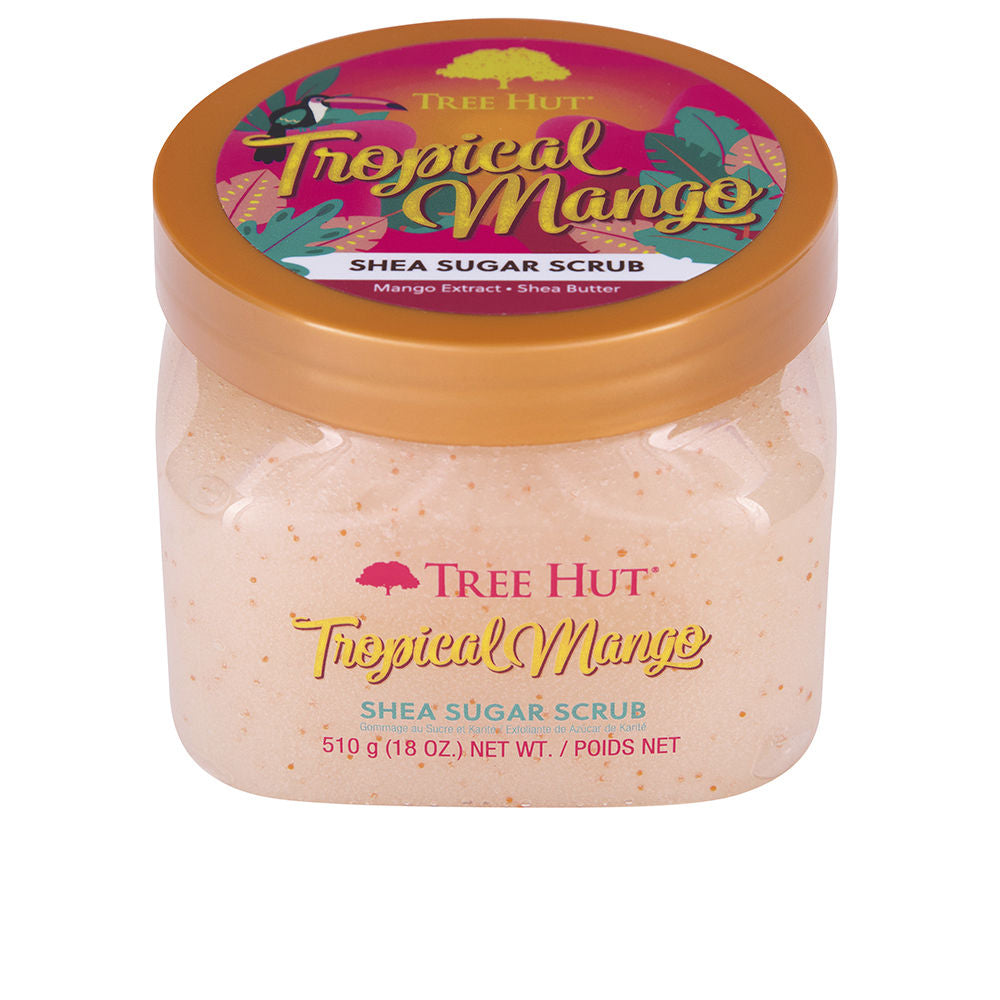 Tree Hut Esfoliante corporal de açúcar com aroma de manga tropical 510g