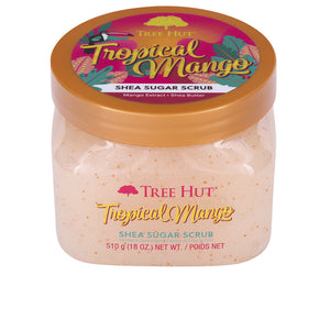 Tree Hut Esfoliante corporal de açúcar com aroma de manga tropical 510g