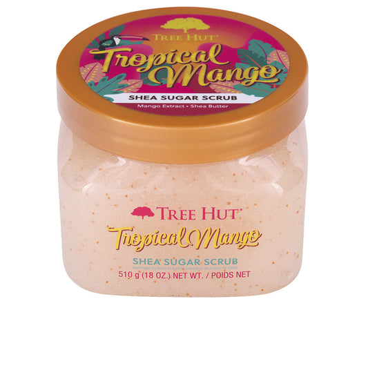 Tree Hut Esfoliante corporal de açúcar com aroma de manga tropical 510g