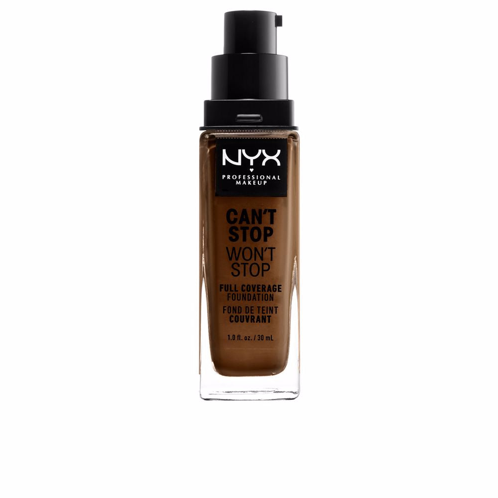 Nyx Professional Make Up Não pode parar, não parará base de cobertura total #noz