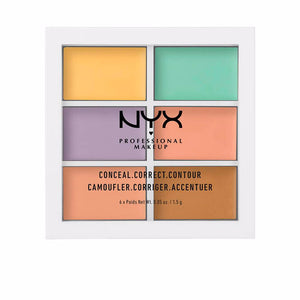 Nyx Professional Make Up Paleta conceal correct contour 6 x 1,5 gr