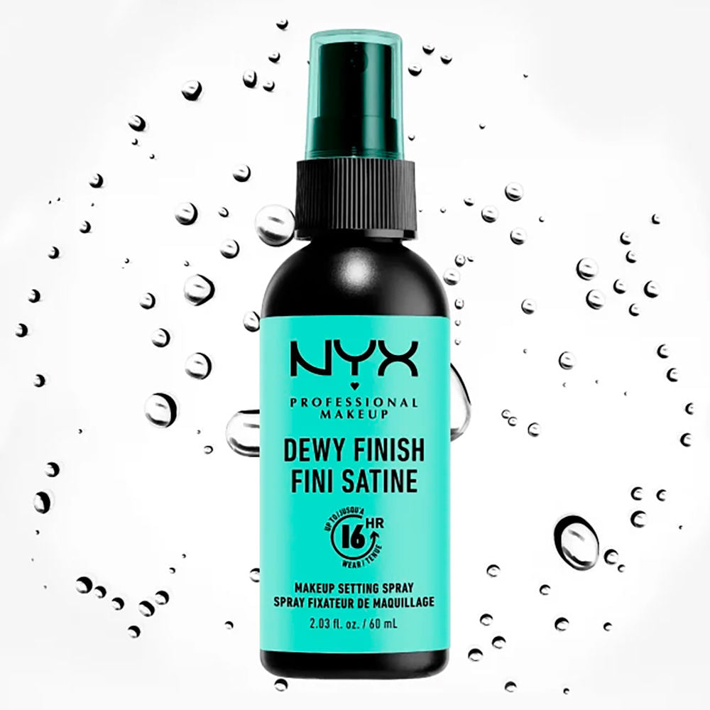 Nyx Professional Make Up NYX Pro Makeup Spray Fixador de Longa Duração Acabamento Luminoso 60ml