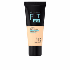 Maybelline Ajustar me! base fosca + sem poros #112-soft bege