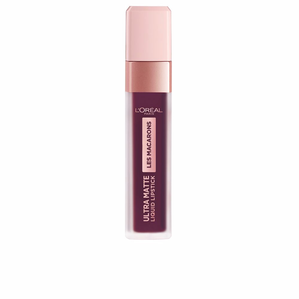 L'Oréal Paris Les macarons ultra matte liquid lipstick #830-blackcurrant c