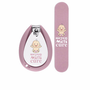Beter Mini cure cuidado uñas bebés rosa coffret 2 pz