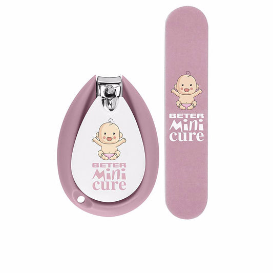 Beter Mini cure cuidado uñas bebés rosa coffret 2 pz