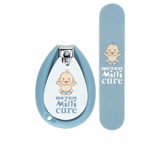 Beter Mini cure cuidado uñas bebés azul coffret 2 pz