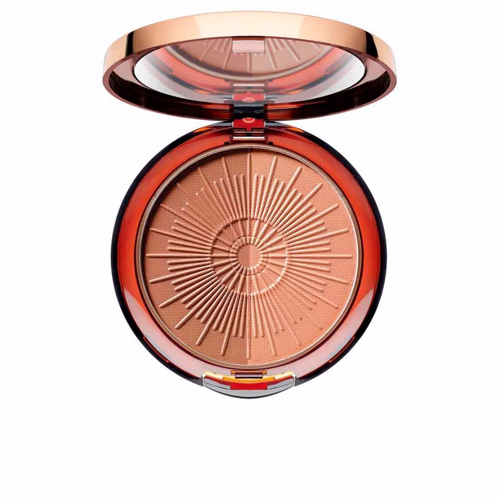Artdeco Pó bronzeador compacto longo duração recarregável #50-amêndoa 10 gr