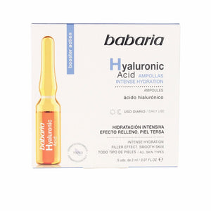 Babaria Ácido hialurônico ampolas de hidratação intensa 5 x 2 ml