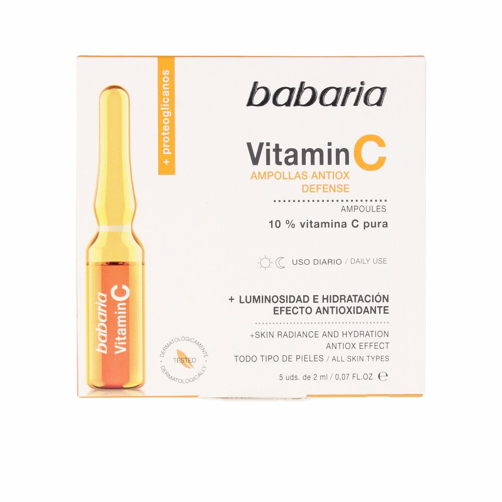 Babaria Ampolas de defesa antioxidante vitamina c 5 x 2 ml