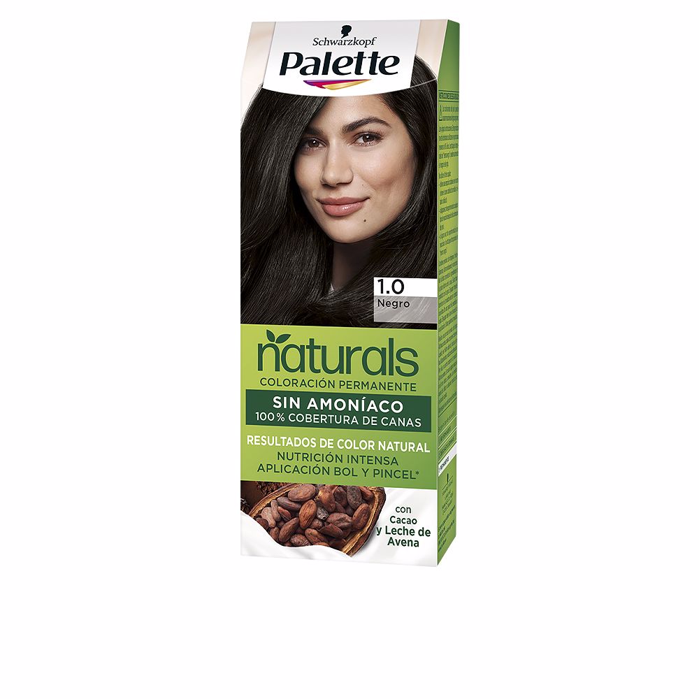 Palette Corante natural palette #1.0-preto 1u