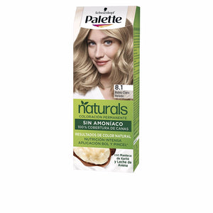 Palette Natural palette corante #8.1-loiro claro gelo 1u