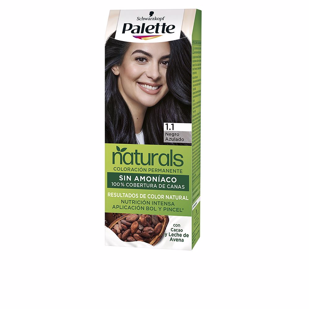 Palette Natural palette corante #1.1-azul preto 1u
